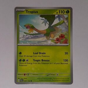 Pokémon Card: Tropius #7/193 (Pokemon Paldea Evolved)